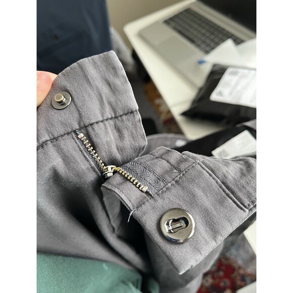 Boss Athleisure Comfort Cotton Stretch Grey Pants Men 32 - Picture 9 of 9